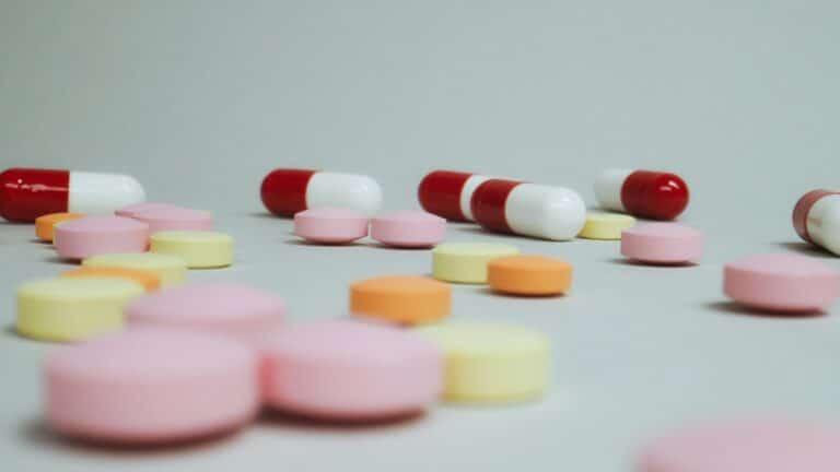 Tablets on a table